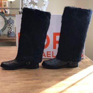 Kors Michael Kors Normandy Fur Convertible Boots